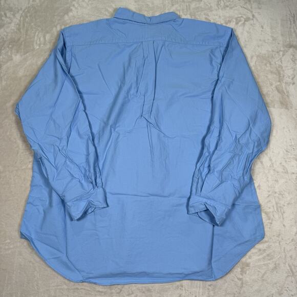 NWT Ralph Lauren Classic Fit Button Down Dress Shirt Light Blue Men's Size 2XB - Picture 6 of 9